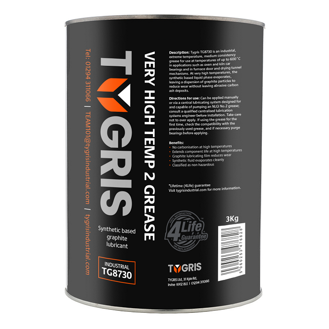 TYGRIS Very High Temperature 2 Grease 3kg - TG8730 - Box of 4